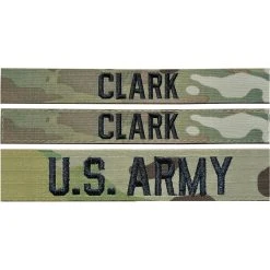 Promo ✔️ Sayre Embroidered Army OCP Nametape Kit Sew-On (Uniform Builder Item Only) ⌛