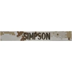 Brand new ⭐ Sayre Embroidered USMC Desert MARPAT Nametape ❤️