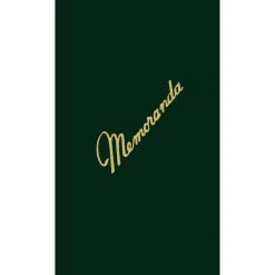 Top 10 😉 BYRRD Memoranda Side Bound Notebook, Green ⭐