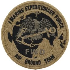 Cheapest ⭐ Ira Green, Inc Marines Unit Patch First Marine Expedition, Subdued, Velcro (OCP) 🧨