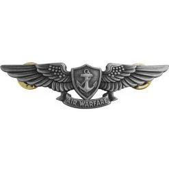 Best Sale 😀 Vanguard Navy Badge Aviation Warfare Specialist Regulation 🛒