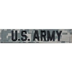 Best Pirce ✨ Sayre Army Embroidered Branch Tape With Hook And Loop (ACU) 👏